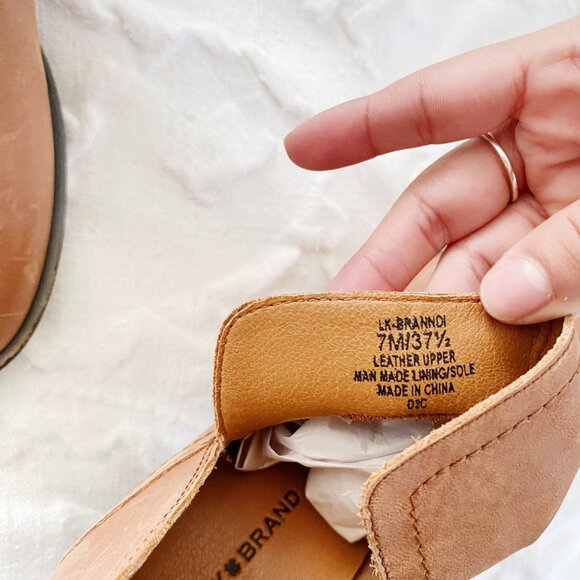 Lucky Brand Branndi Heeled Bootie Size 7 New $129 - Picture 7 of 8